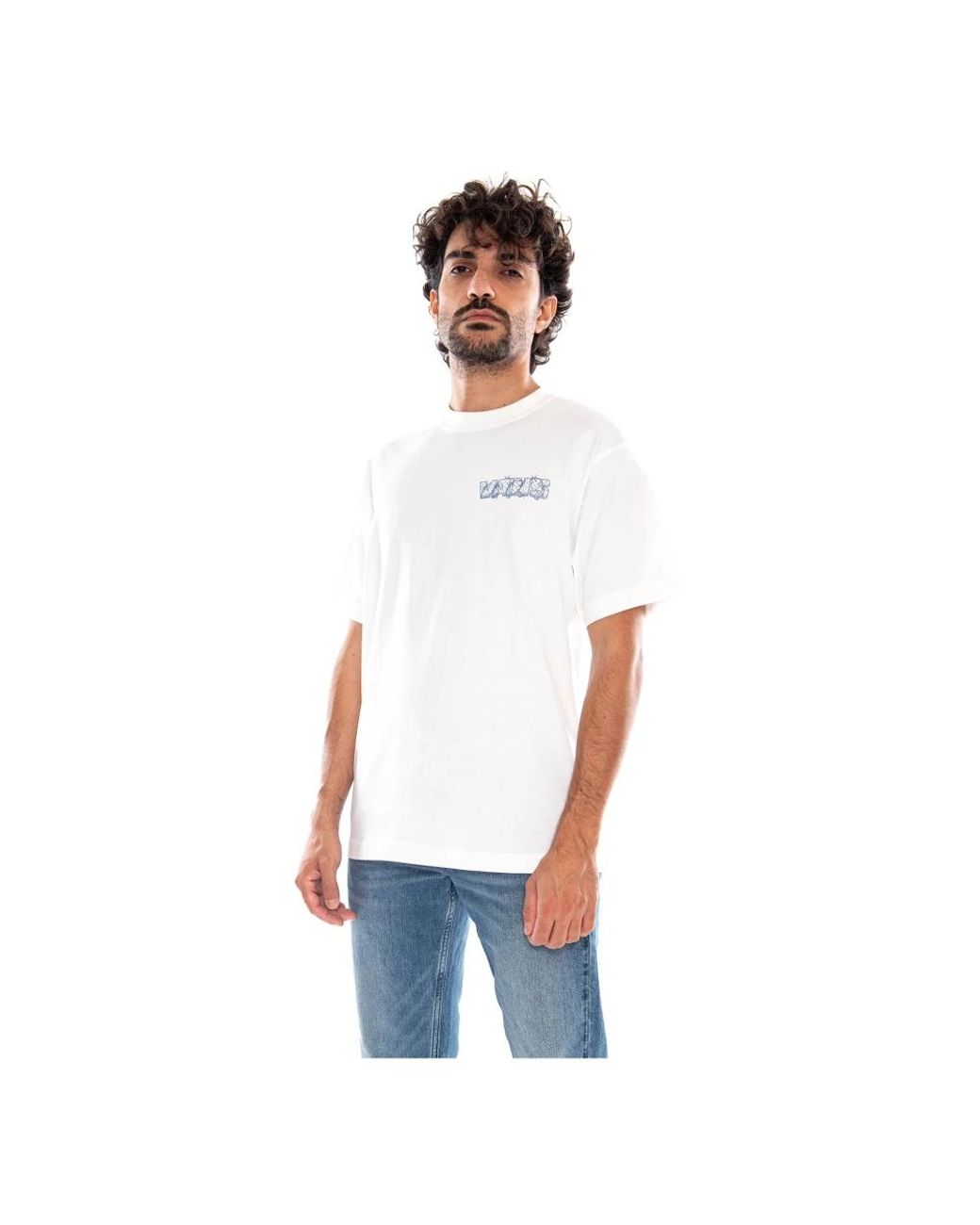 Vans Barbed Wrap Ss T-Shirt in het White voor heren