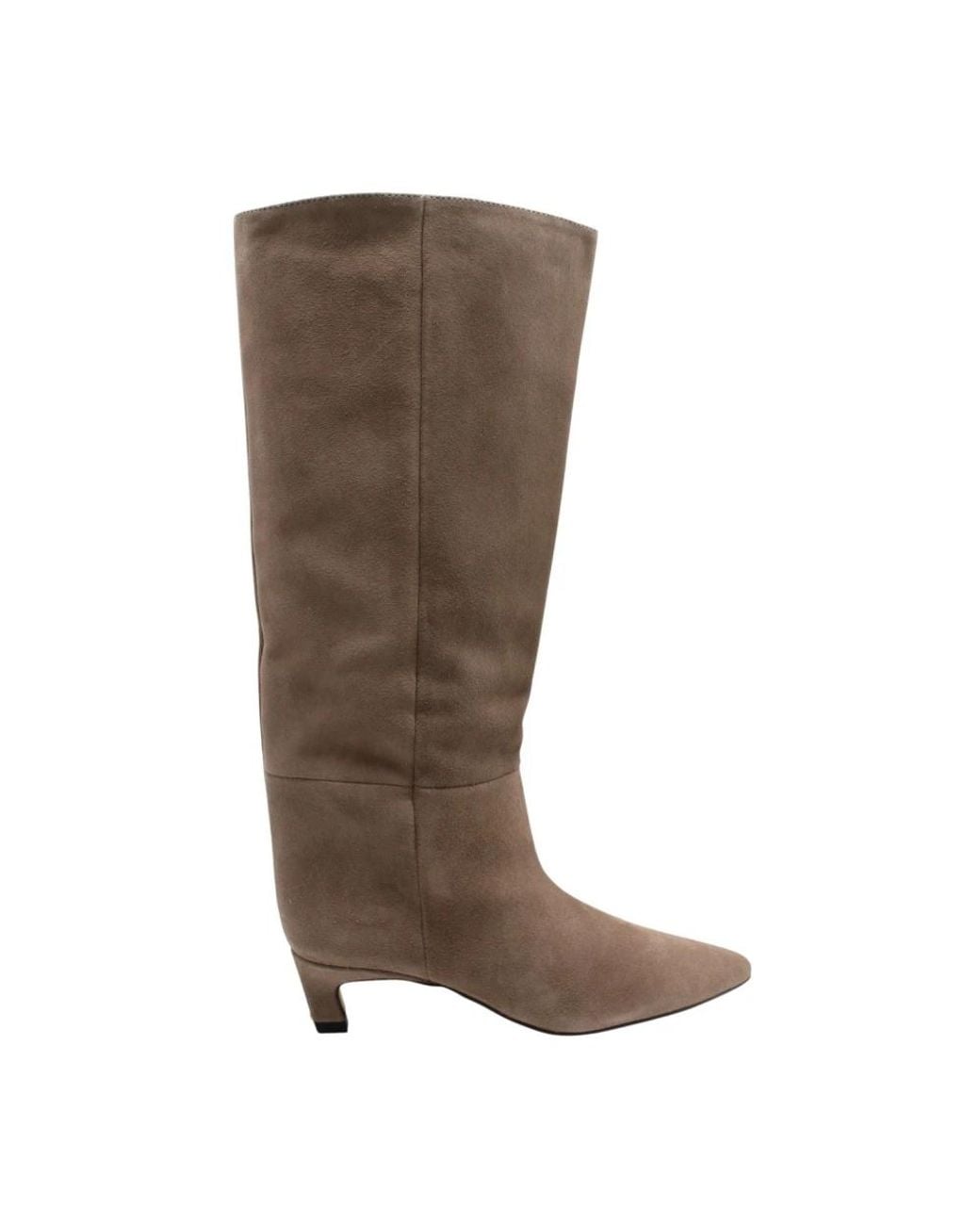 Angel Alarcon Brown High Boots