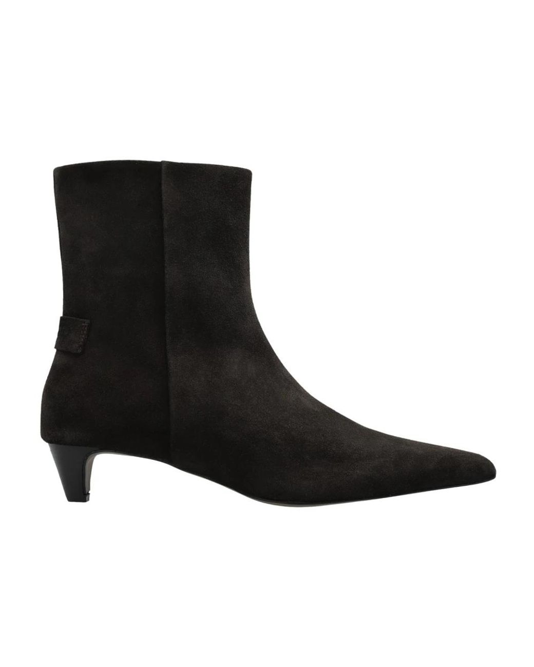 AllSaints Schoenen ,Bruin ,Leer Piper Leren Laarsjes Met Hak in het Black