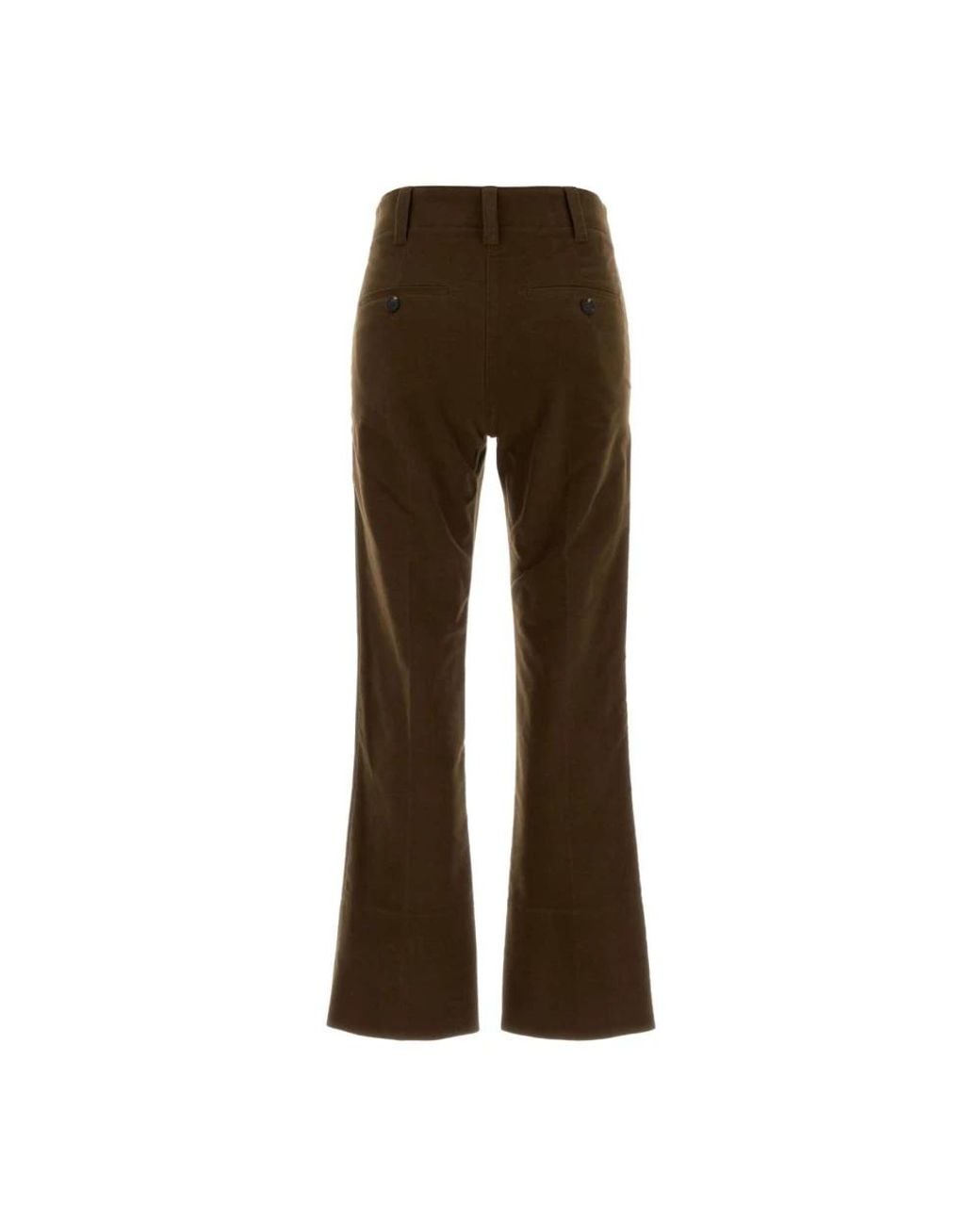 Brunello Cucinelli Brown Straight Trousers