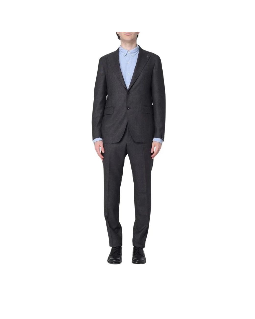 Single Breasted Suits Tagliatore de hombre de color Black