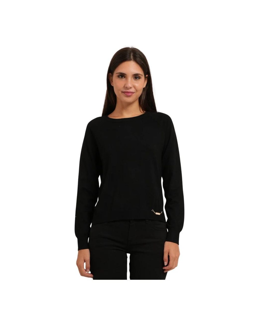 GAUDI Black Round-Neck Knitwear