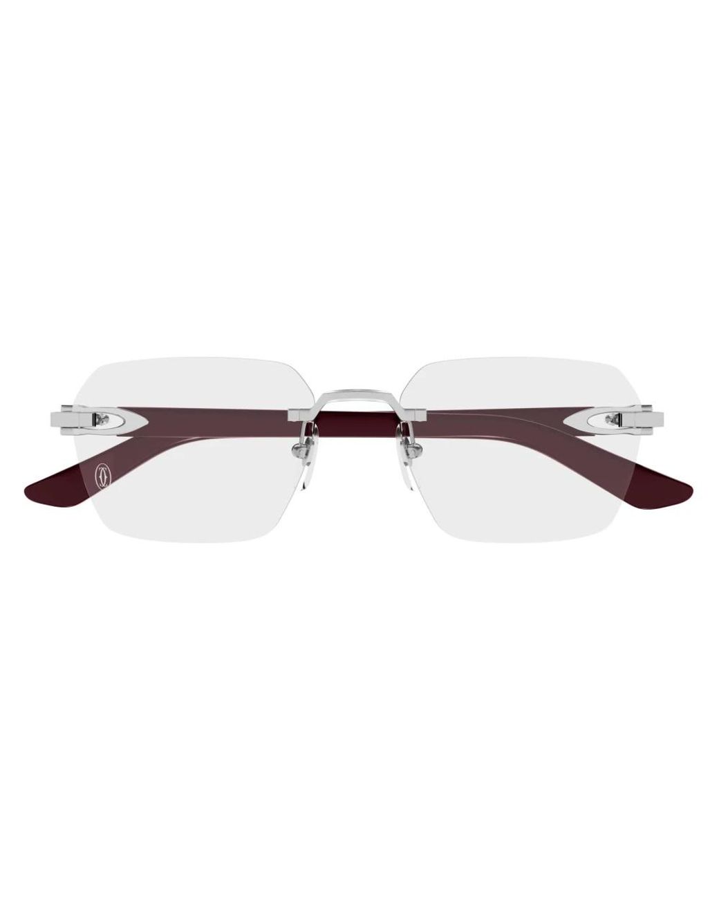 Cartier Brown Glasses