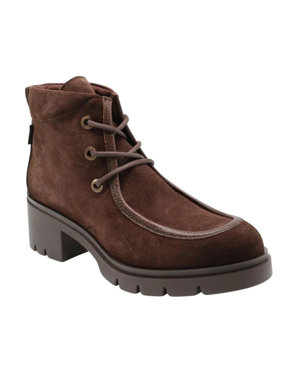 Hispanitas Brown Heeled Boots
