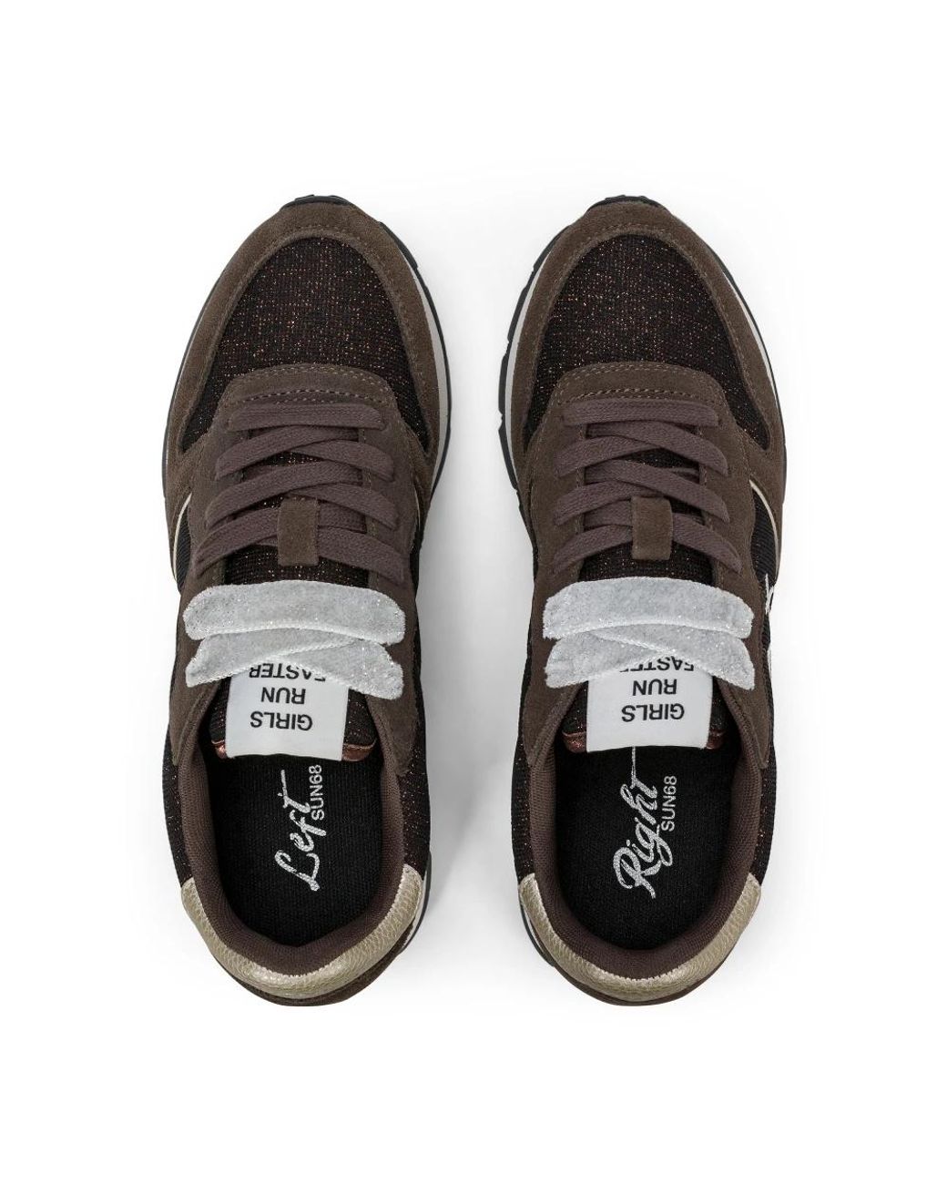 Sun 68 Brown Sneakers