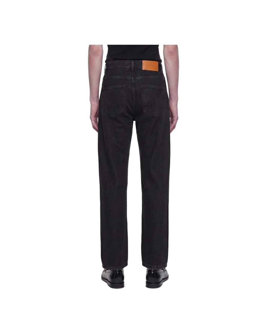 Second/Layer Blue Straight Jeans for men