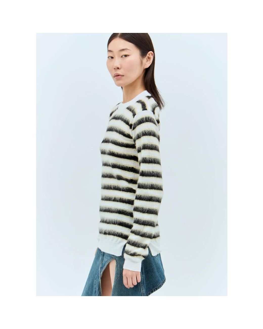 Marni Green Round-Neck Knitwear