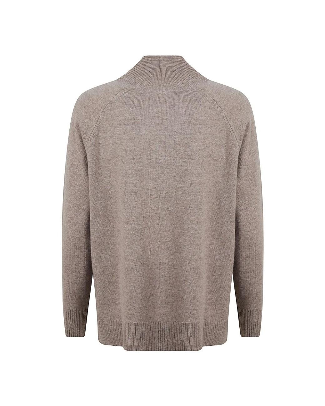 Weekend by Maxmara Gray Turtlenecks