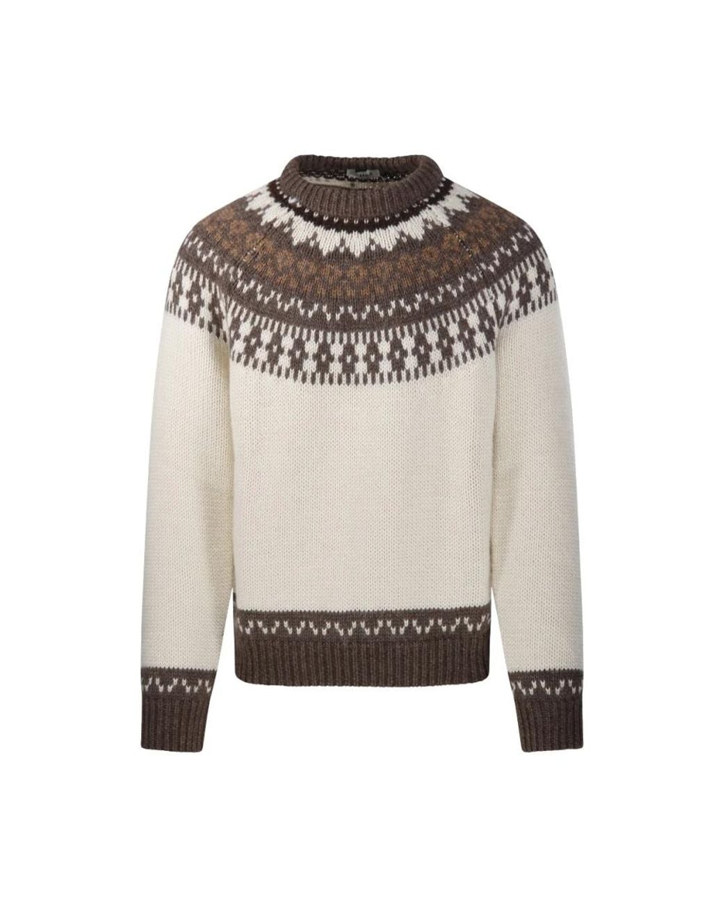 Altea Rundhals-Pullover in Gray für Herren