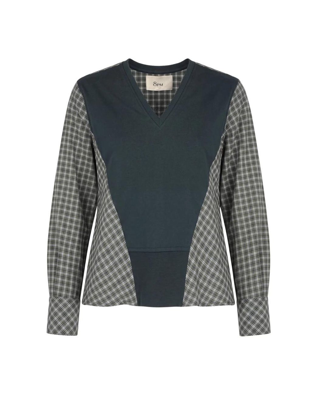 8pm Gray Long Sleeve T-Shirts