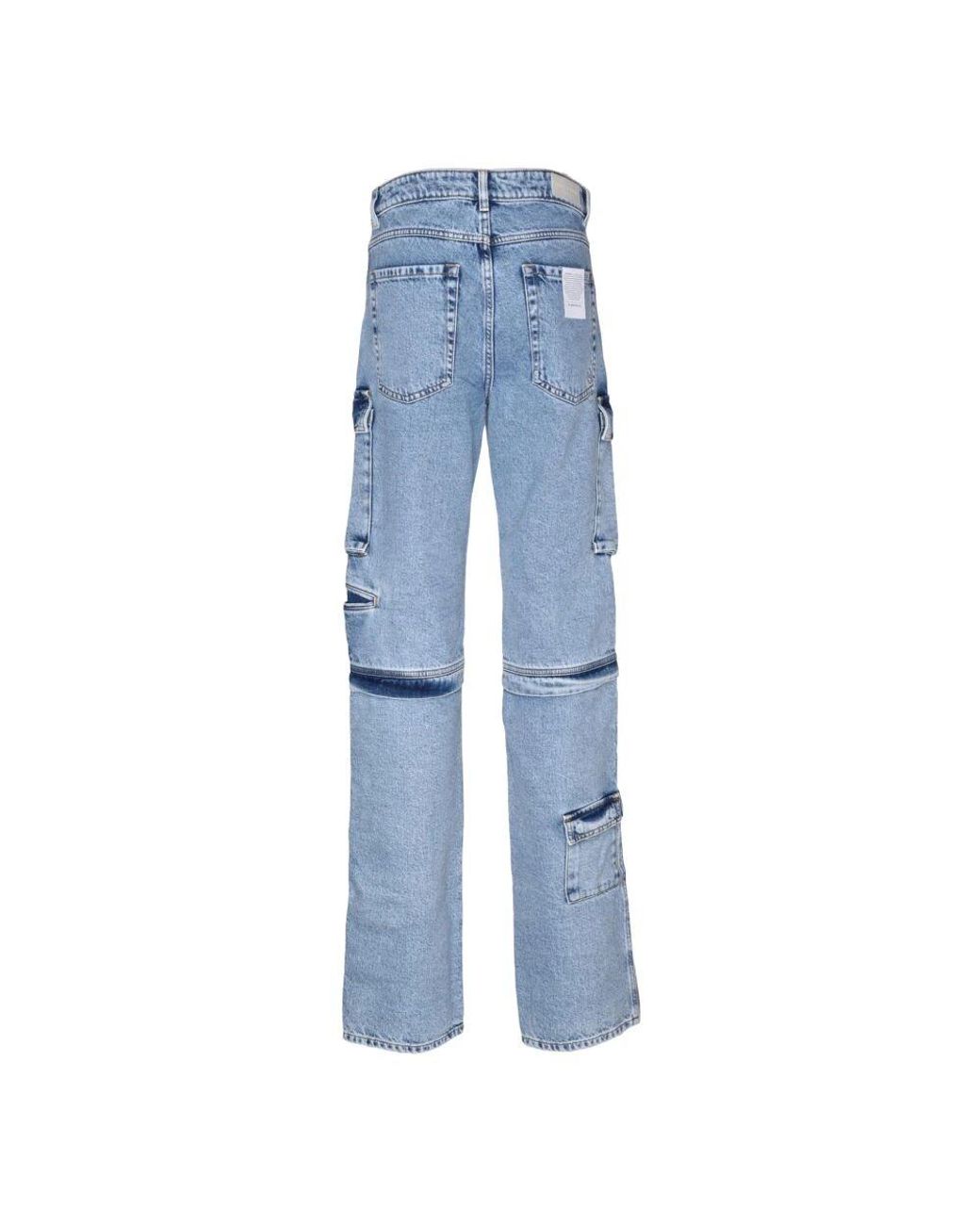 パンツ ICON DENIM Women Straight Pants KAROLINAID8608 Blue Icon Denim Karolina Cotton Denim Jeans - Blue | KAROLINAID8608