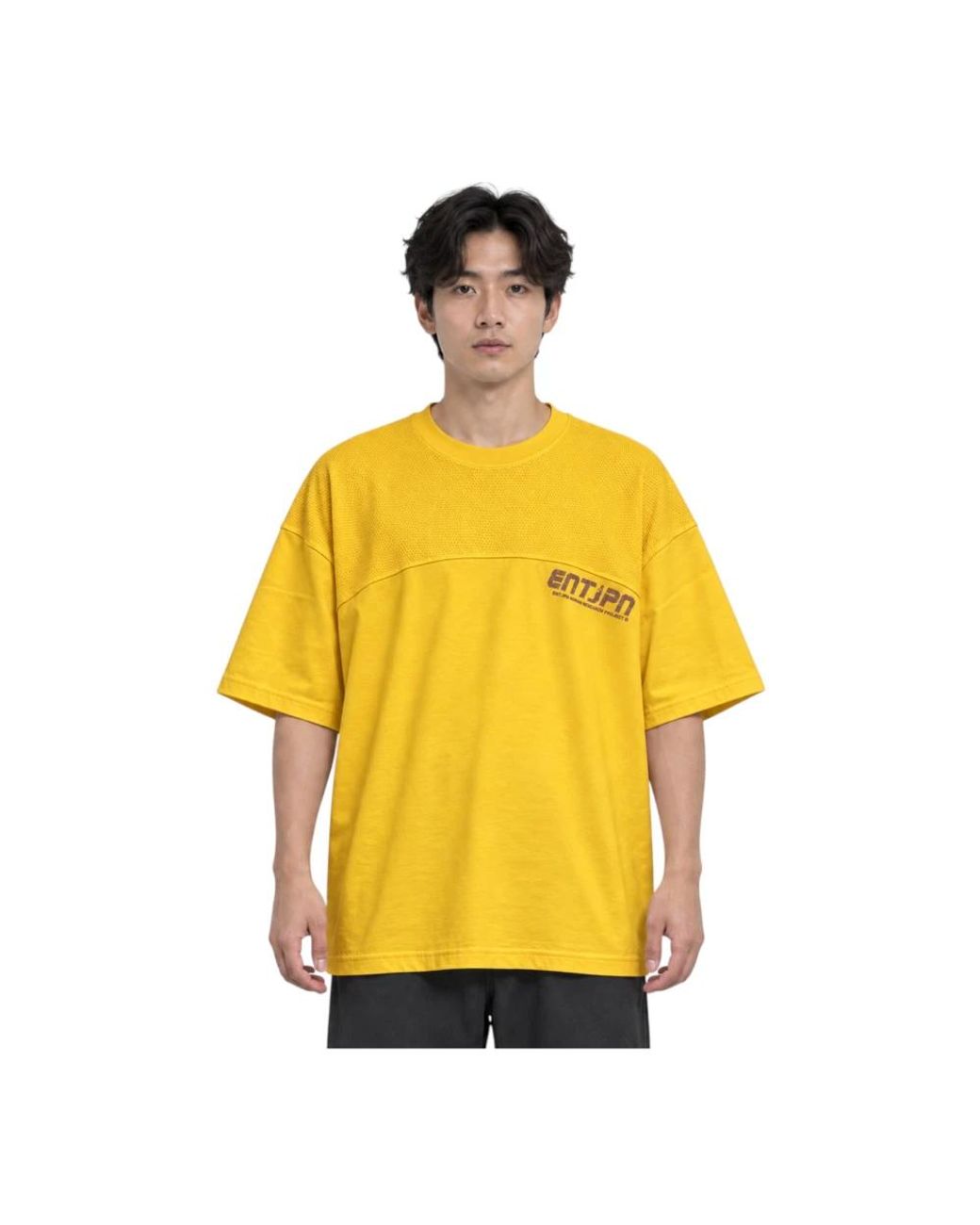 ENTERPRISE JAPAN Yellow T-Shirts for men