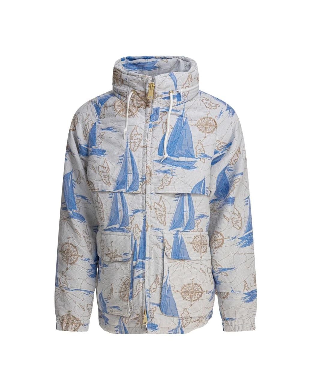 Light Jackets Beams Plus de hombre de color Blue