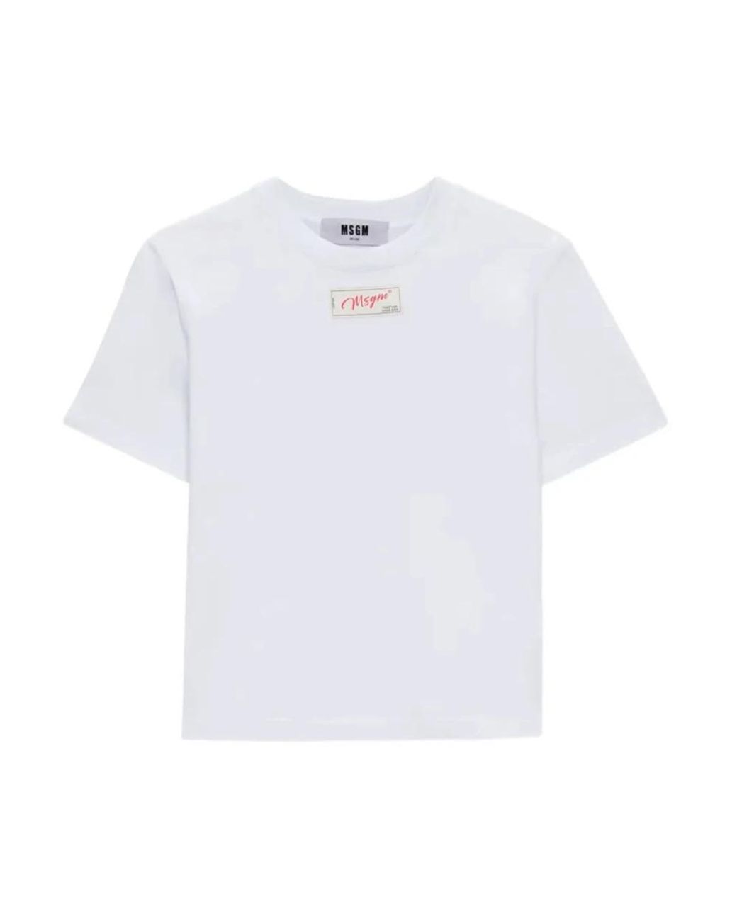 MSGM White T-Shirts