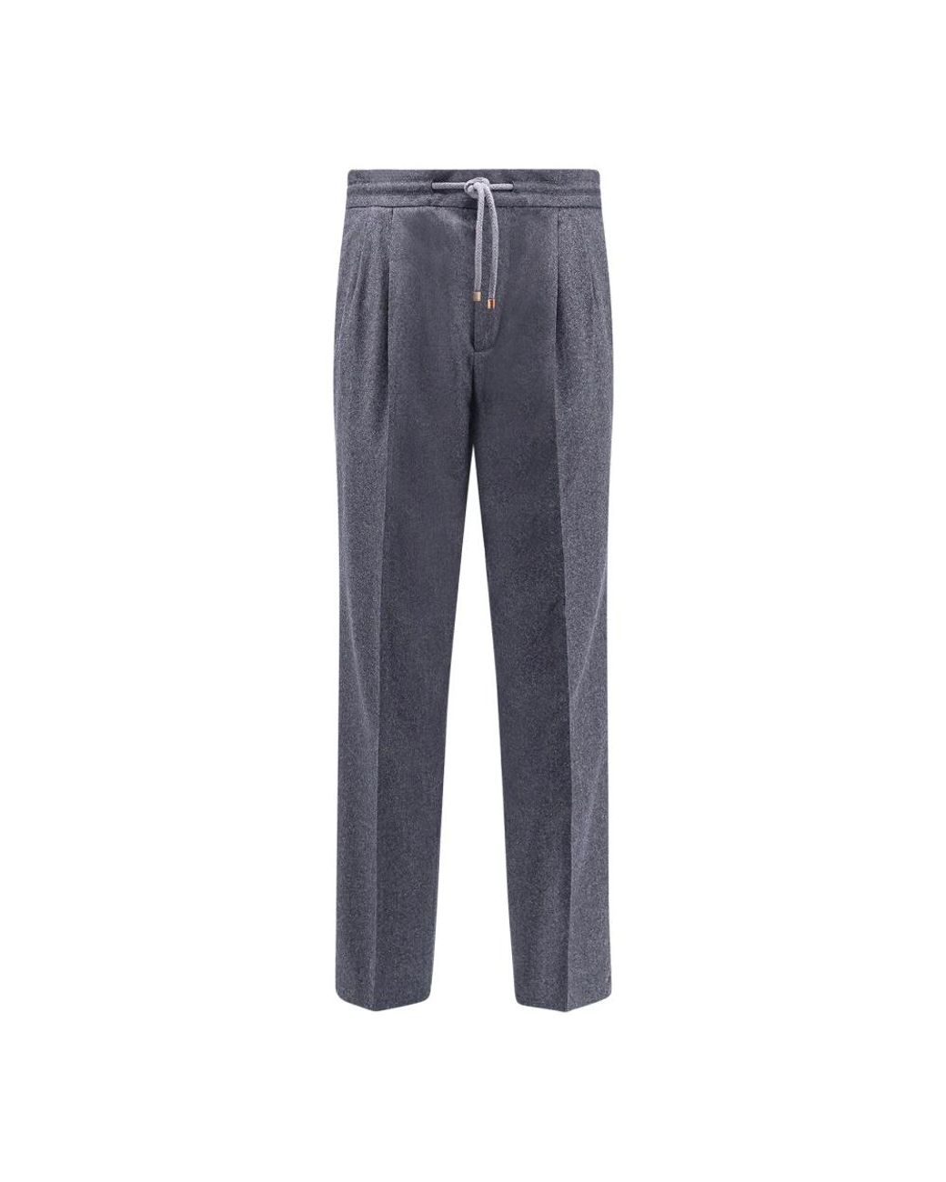 Brunello Cucinelli Blue Slim-Fit Trousers for men