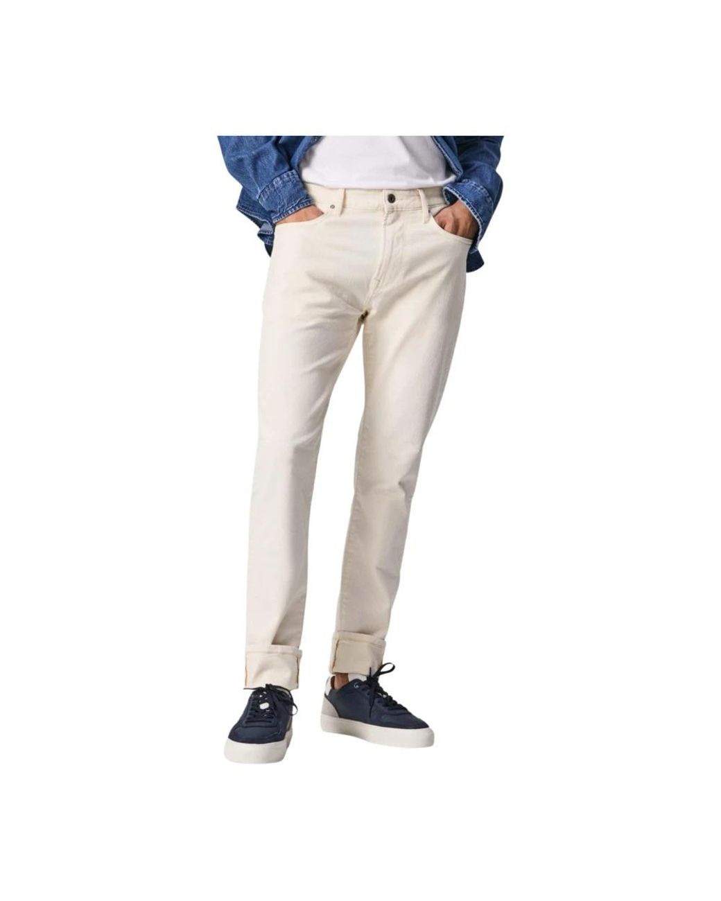 Pepe Jeans Blue Slim Fit Jeans for men