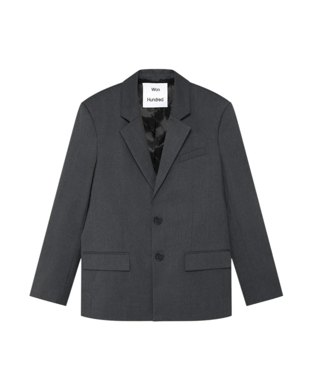 Won Hundred Blue Blazers for men