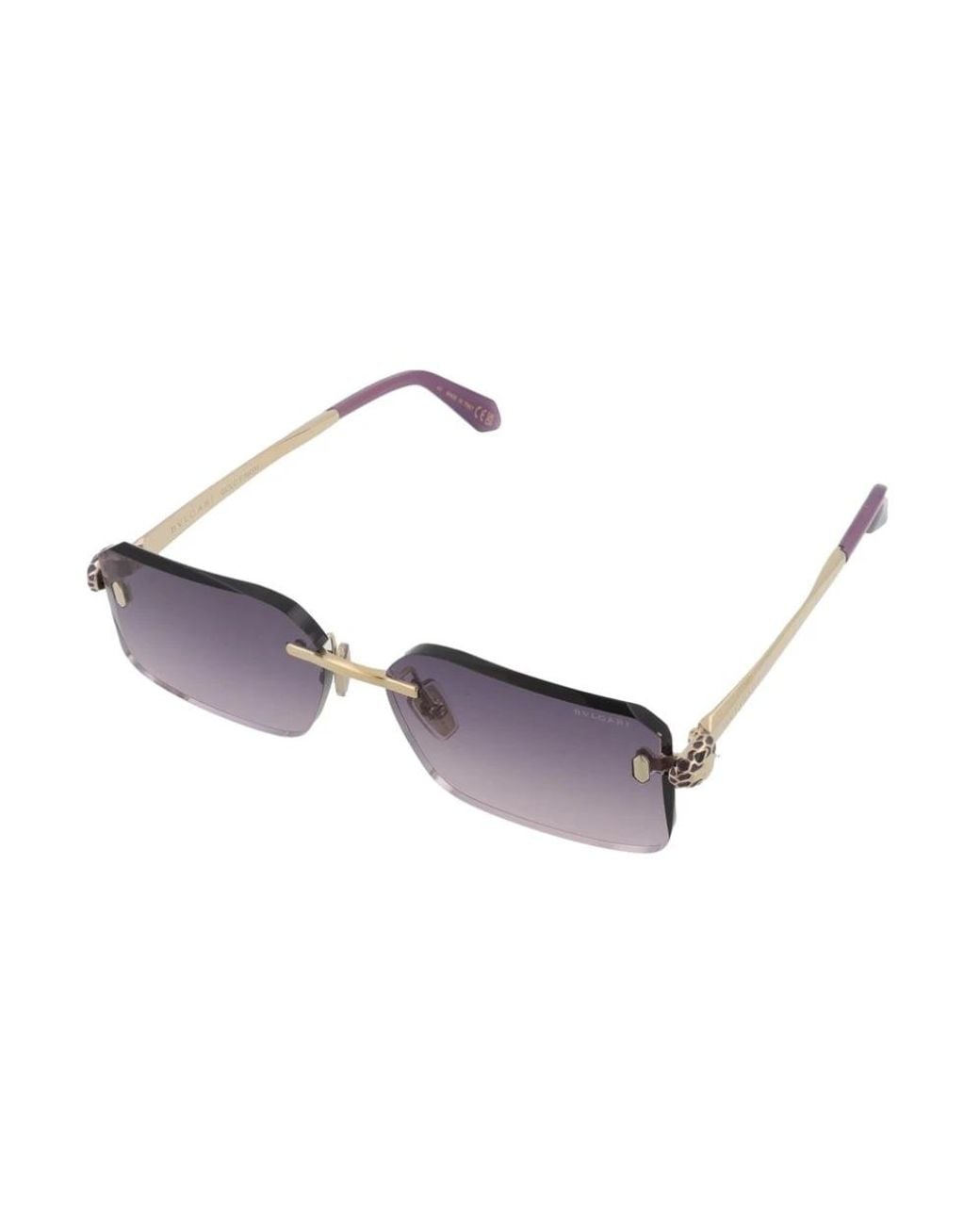 BVLGARI Purple Sunglasses
