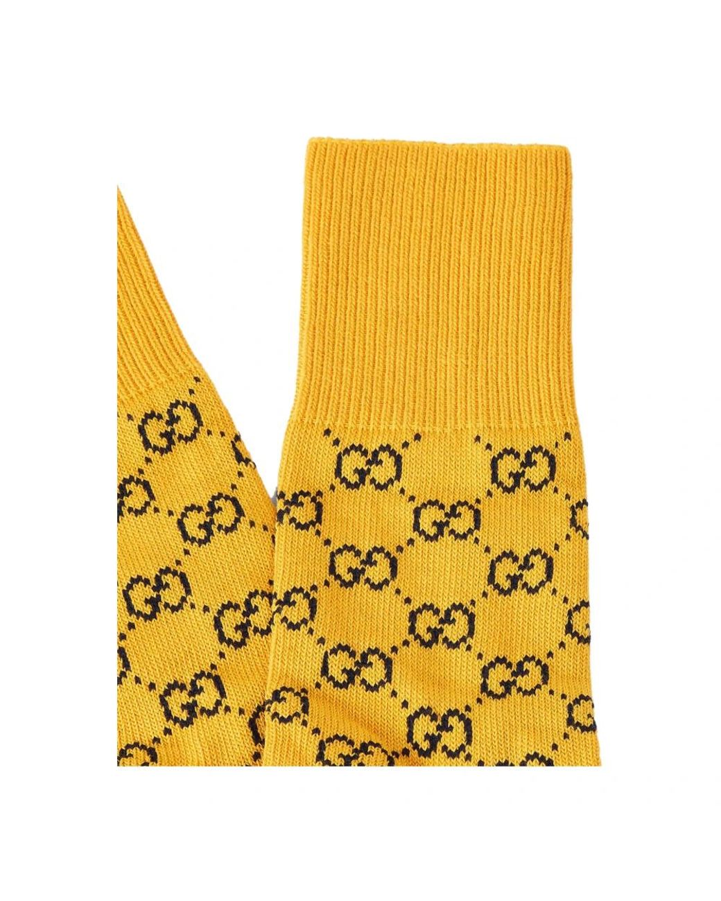 Gucci Yellow Socks
