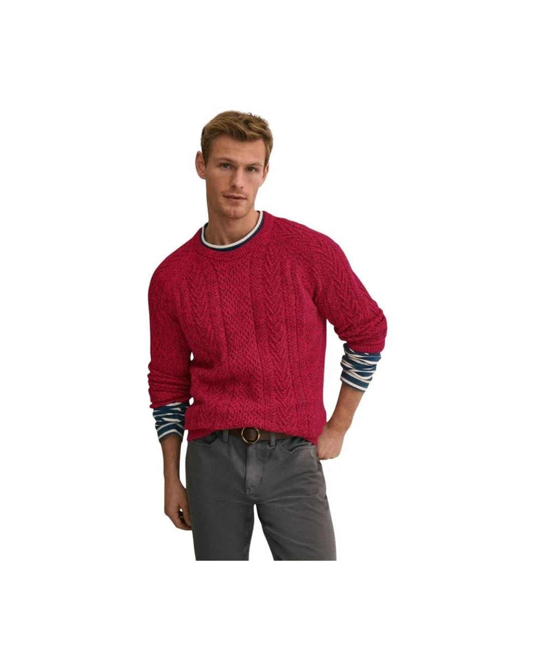 Brooks Brothers Red Round-Neck Knitwear for men