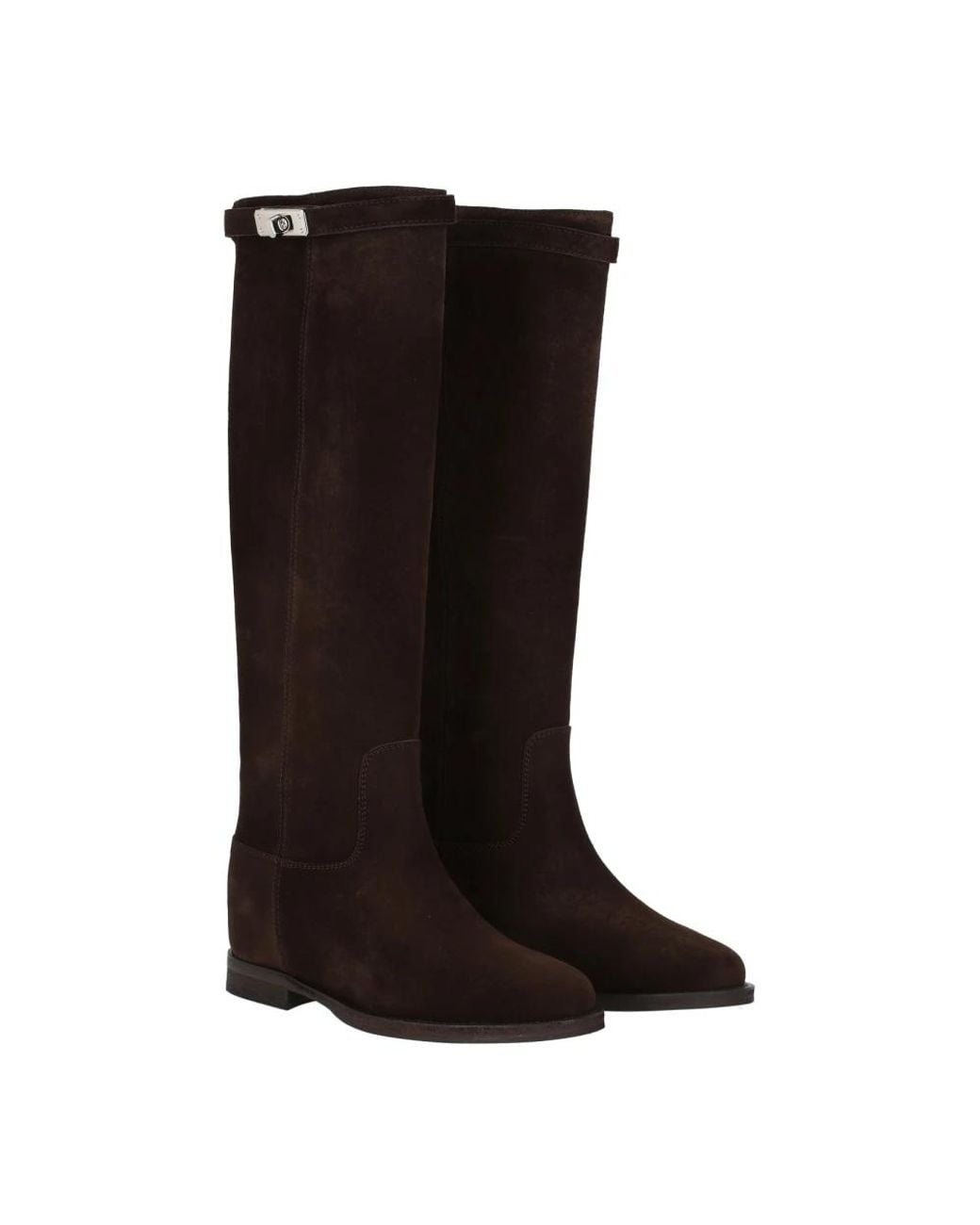 Via Roma 15 Brown High Boots