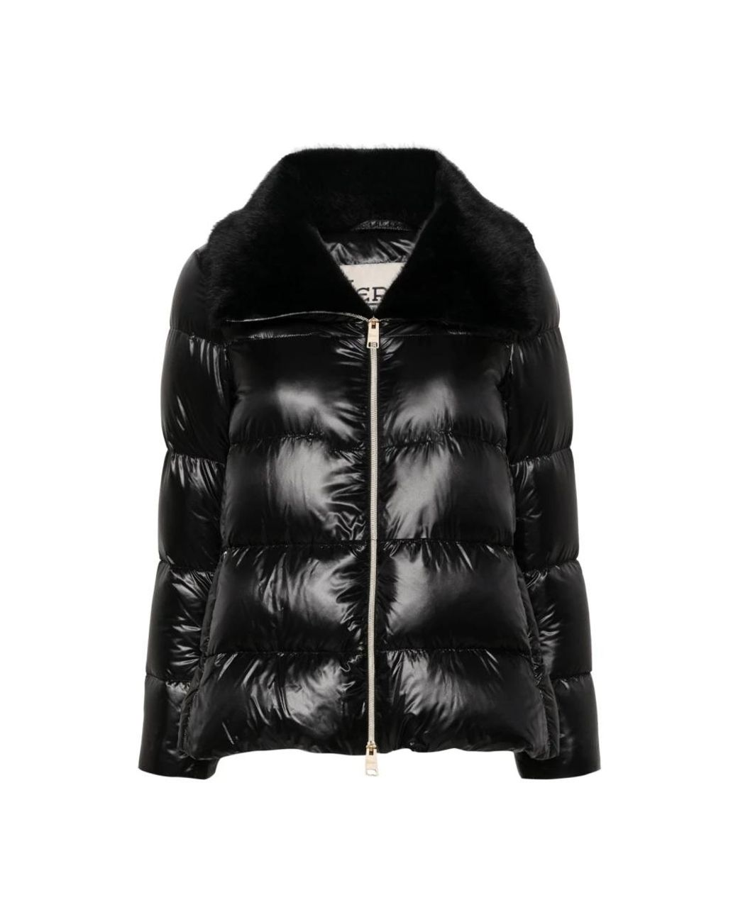 Herno Black Down Jackets