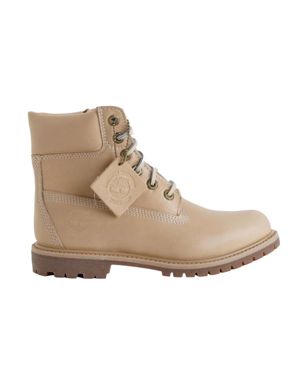 Timberland Natural Lace-Up Boots