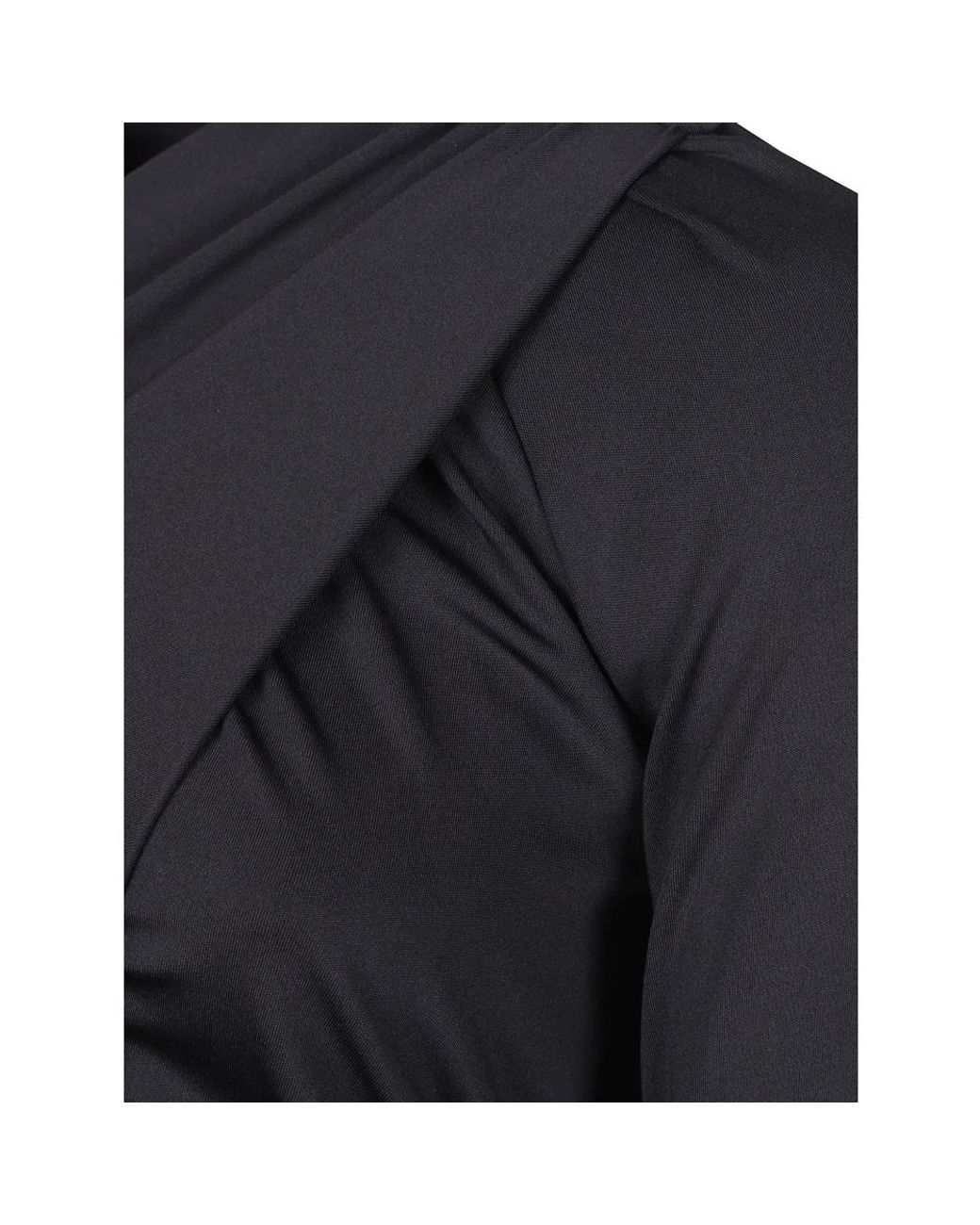 Victoria Beckham Black Midi Dresses