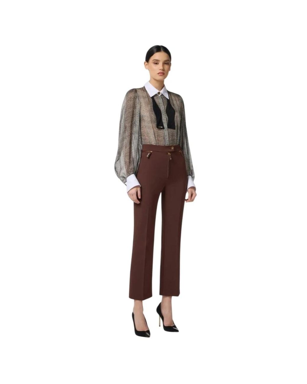 Elisabetta Franchi Gray Body