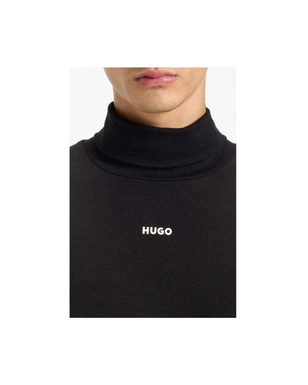HUGO Black Turtlenecks for men