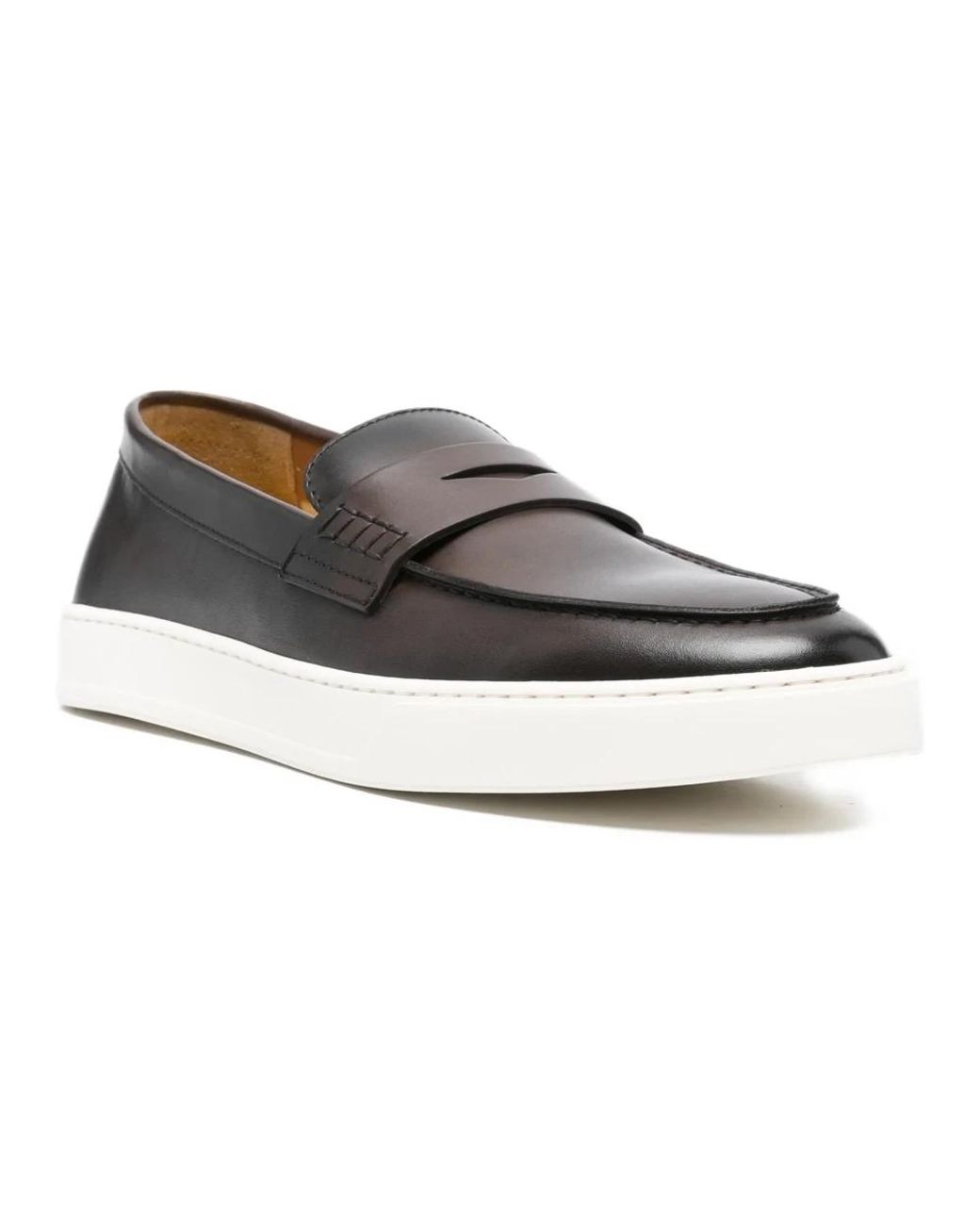 Doucal's Black Loafers for men