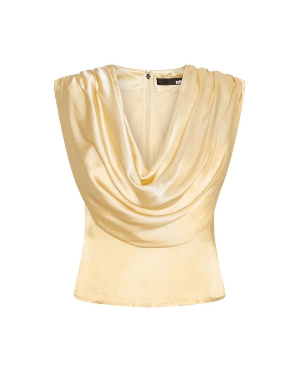 ROTATE BIRGER CHRISTENSEN Metallic Blouses