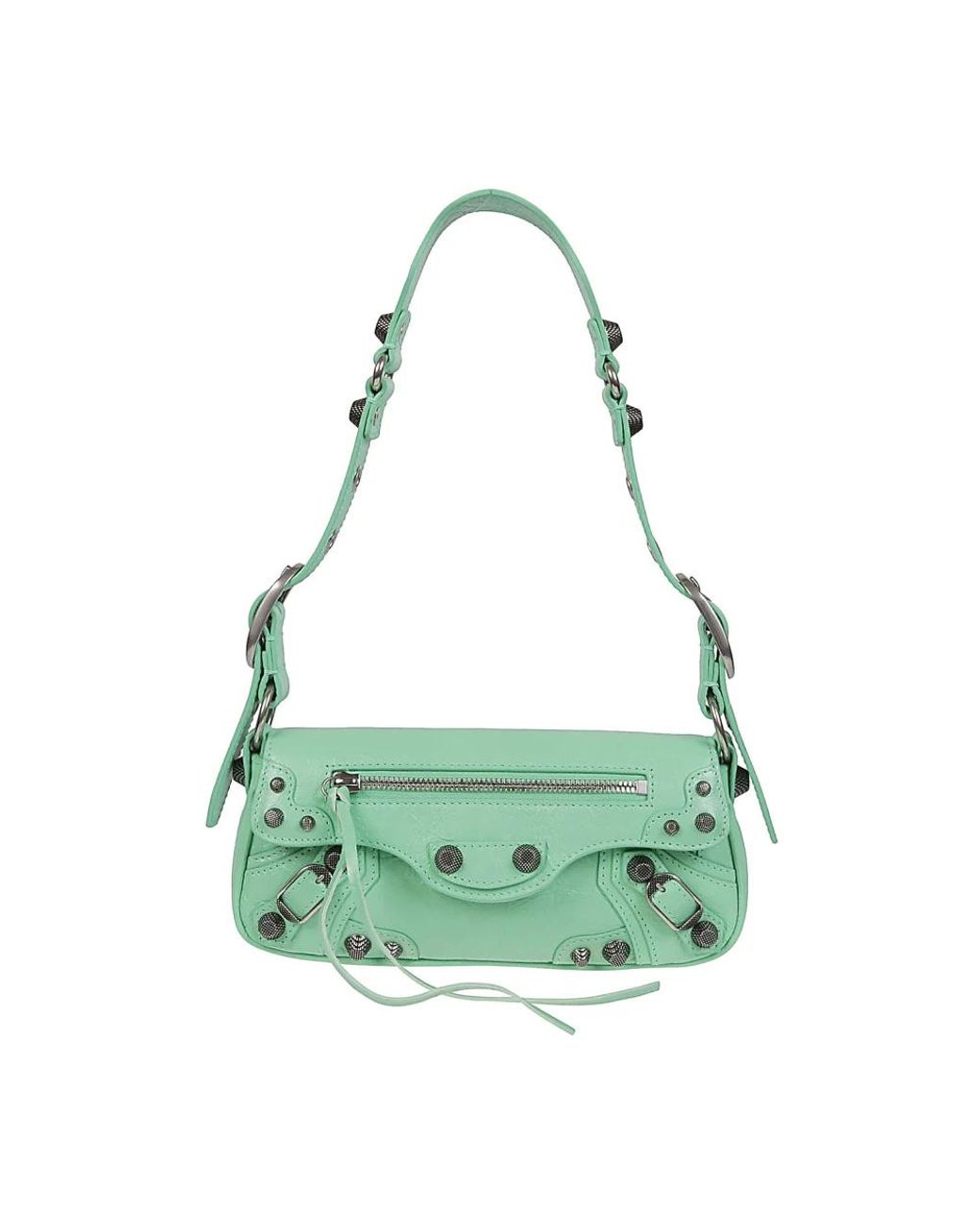 Balenciaga Green Shoulder Bags