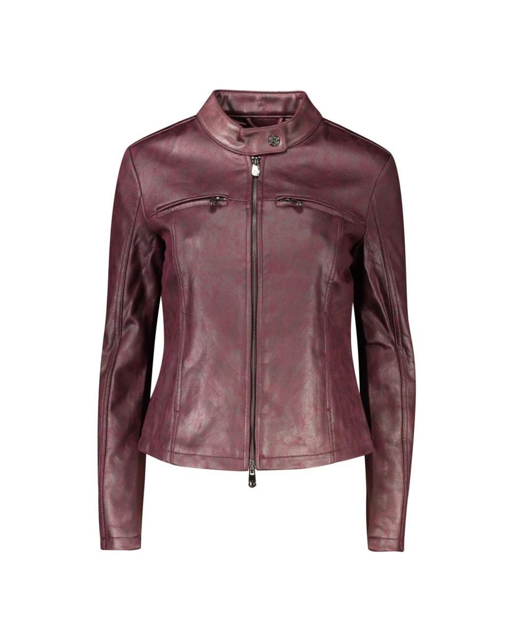 Desigual Bikercy Jas in het Purple