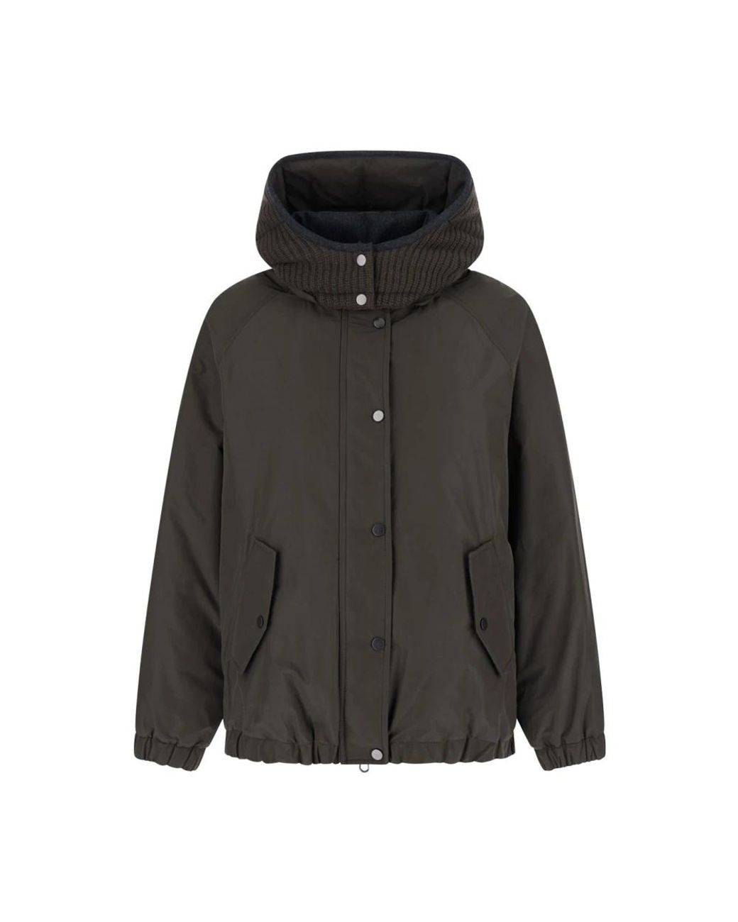 Winter Jackets Brunello Cucinelli en coloris Black