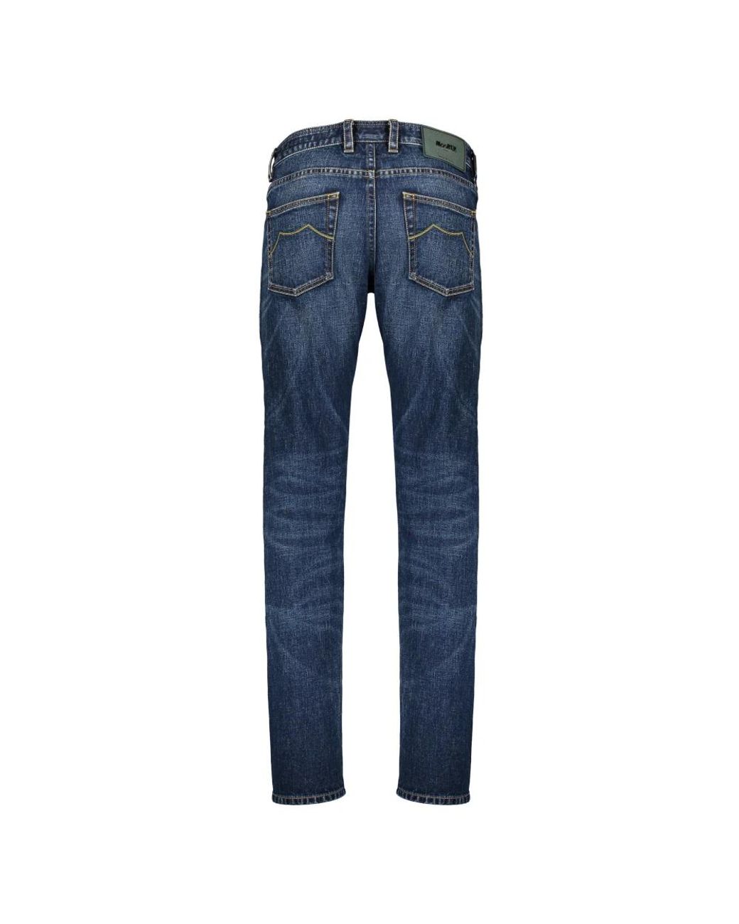 Moorer Blue Slim Fit Jeans for men