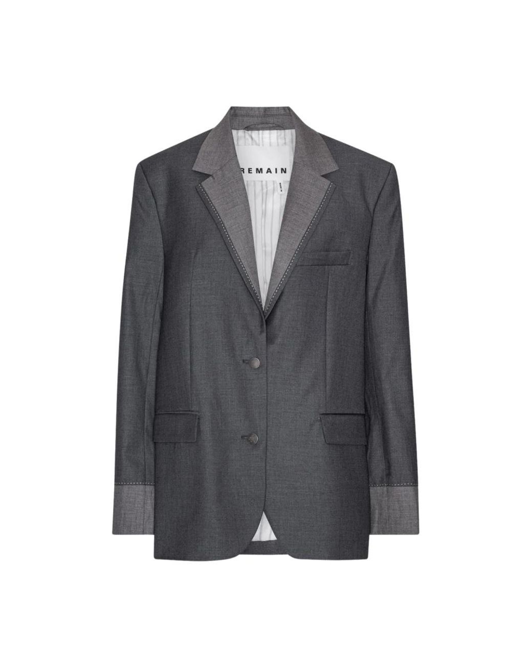 REMAIN Birger Christensen Gray Blazers