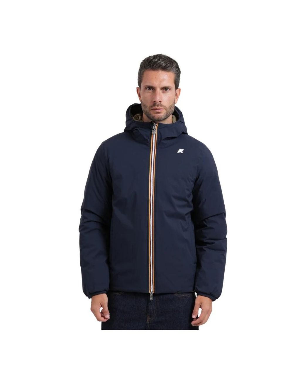 K-Way Jack St Thermo Double Jacket in het Blue voor heren