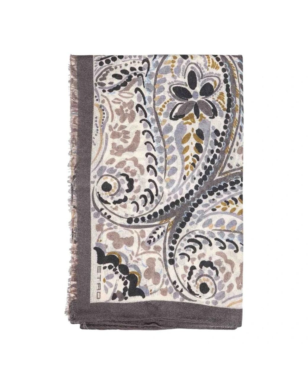 Etro Natural Silk Scarves