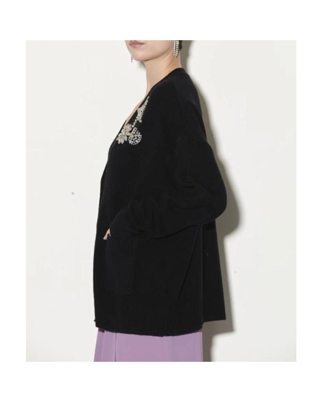 Cardigans di Kaos in Black