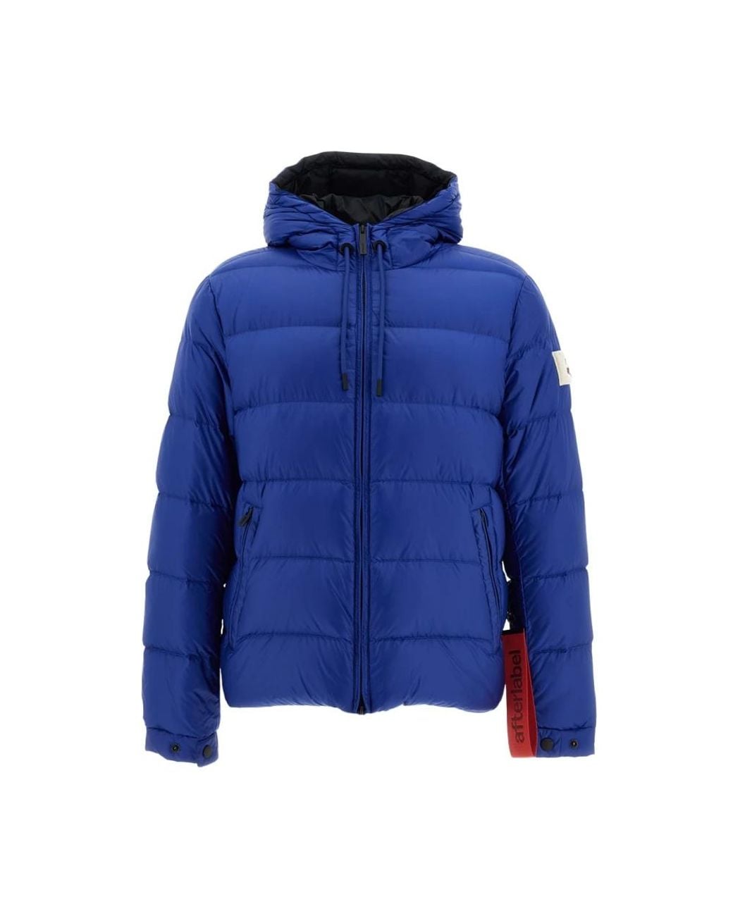 Down Jackets AFTER LABEL de hombre de color Blue