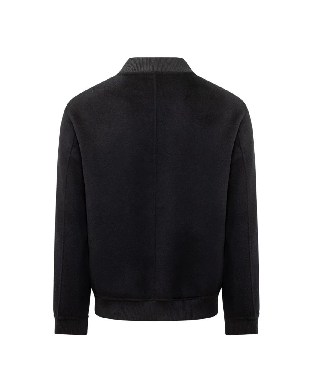 Bomber Jackets di Amaranto in Black da Uomo