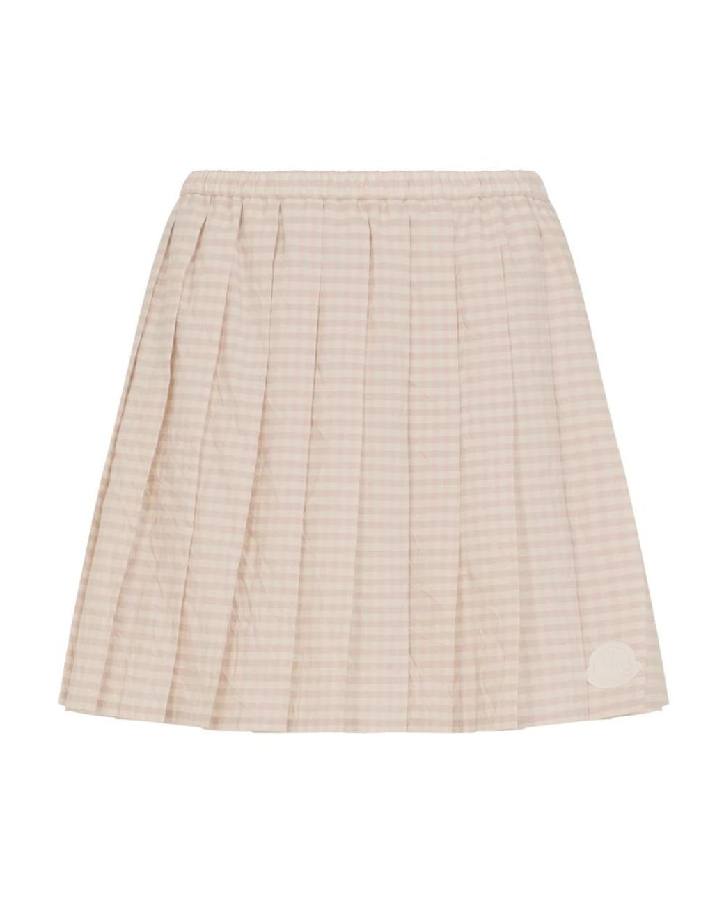 Moncler Natural Short Skirts