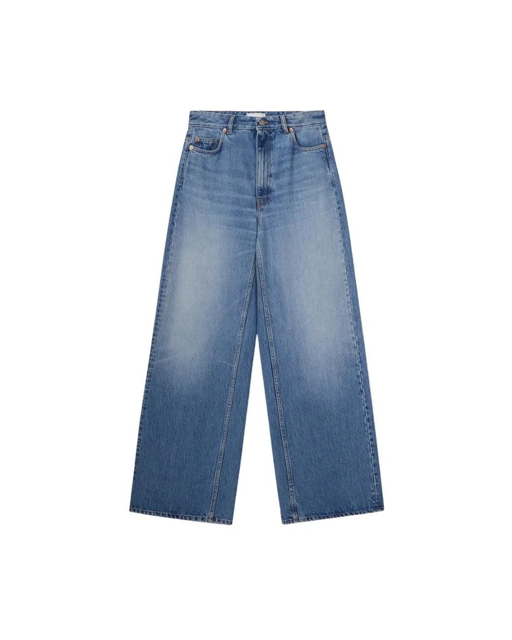 Wide Jeans Teurn Studios de color Blue