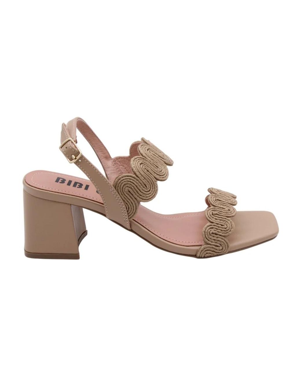 Bibi Lou Pink High Heel Sandals