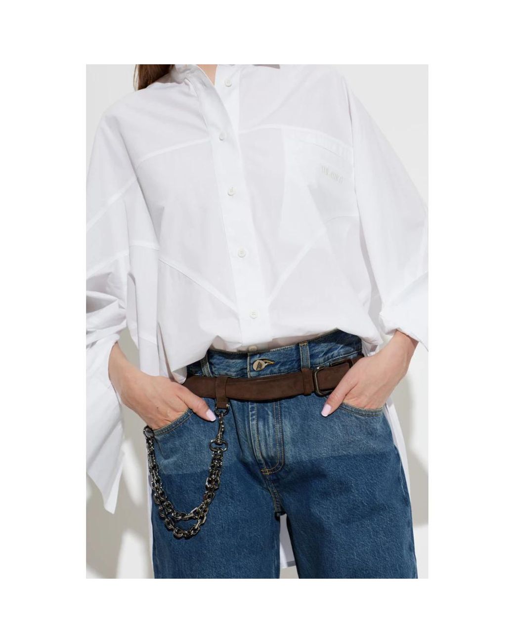 Belts di The Attico in Brown