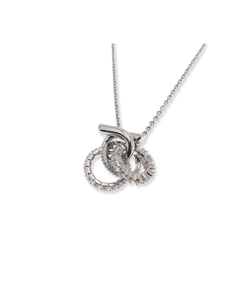 Necklaces Ferragamo de color Metallic