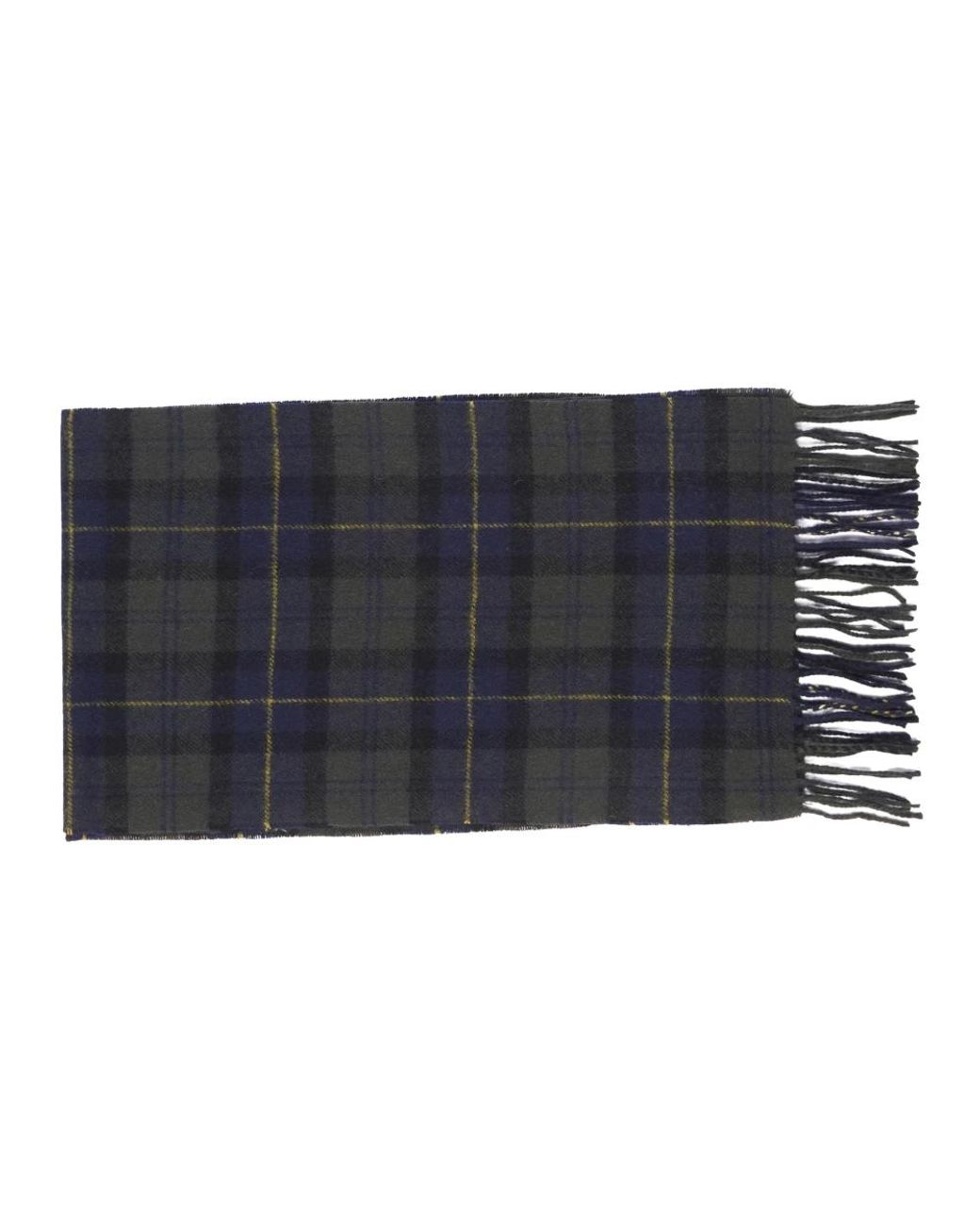 Barbour Blue Winter Scarves
