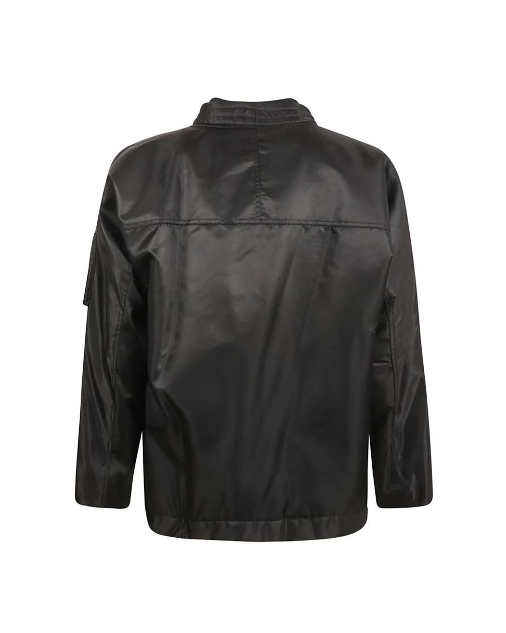 Marcelo Burlon Black Bomber Jackets for men