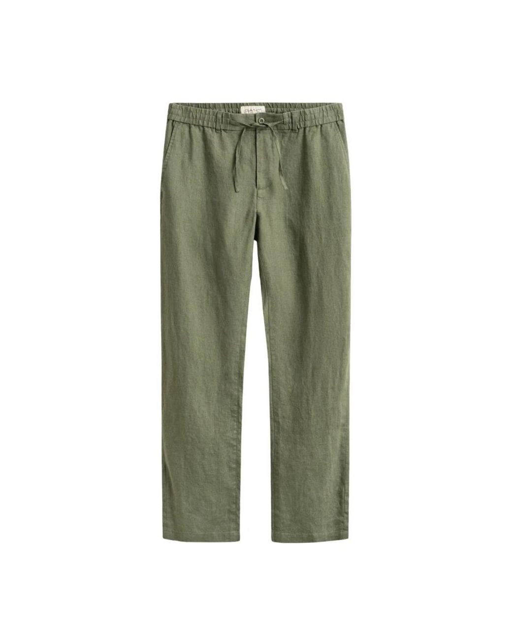 Gant Green Straight Trousers for men